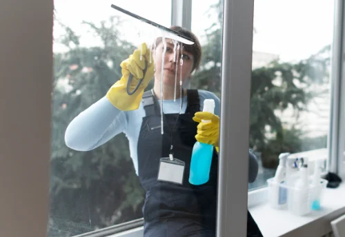 Nettoyage de vitres intérieures et extérieures à Saint-Cyr-en-Val